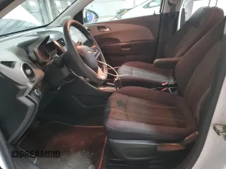 2012 Chevrolet Sonic LT with VIN 1G1JC6SB0C4213341, listed as a Copart auction lot 86681394 with 52,450 mi miles and Salvage Title. Bid and sale history available at carsss.com. Image 7.