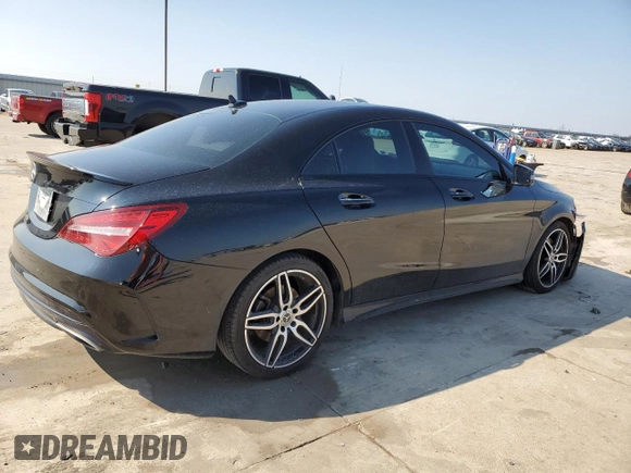 2018 Mercedes-Benz CLA 250 with VIN WDDSJ4EB3JN664343, listed as a Copart auction lot 41455504 with 71,682 mi miles and . Bid and sale history available at DreamBid. Image 3.