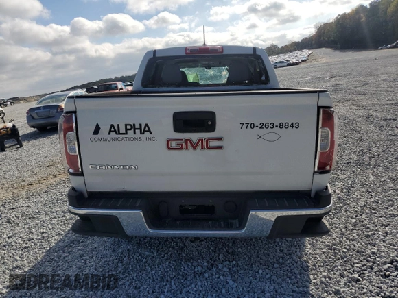 2019 GMC Canyon 2WD with VIN 1GTG5BEA9K1340824, listed as a Copart auction lot 79953484 with 121,703 mi miles and Non Repairable. Bid and sale history available at carsss.com. Image 6.