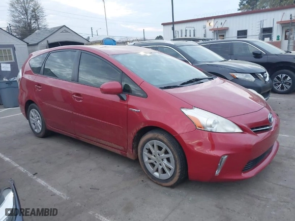 2013 Toyota Prius v Two with VIN JTDZN3EU4D3205797, listed as a IAAI auction lot 41915255 with NaN miles. Bid and sale history available at carsss.com. Image 13.
