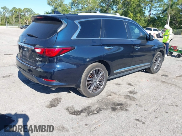 2016 Infiniti QX60 with VIN 5N1AL0MN4GC532048, listed as a IAAI auction lot 41832885 with 125,306 mi miles and . Bid and sale history available at DreamBid. Image 4.