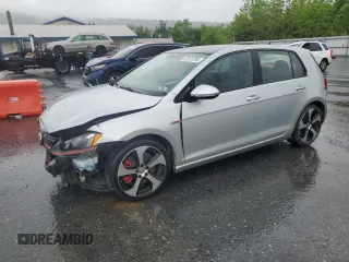 2017 Volkswagen GTI S z VIN 3VW547AU3HM068223, wystawiony jako Copart lot #57876795 z przebiegiem 96 095 mil mil oraz Szkoda całkowita • Salvage title. Historia ofert i sprzedaży dostępna na DreamBid. Obrazek 1.