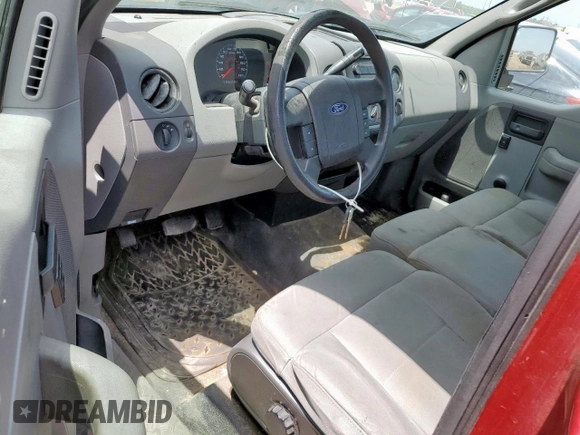 2008 Ford F-150 XL with VIN 1FTRF12278KD87852, listed as a Copart auction lot 61668715 with 172,831 mi miles and Clean title. Bid and sale history available at DreamBid. Image 8.