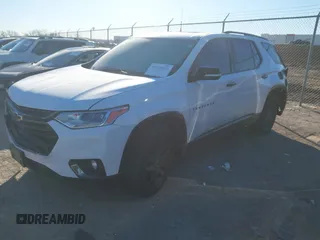 2019 Chevrolet Traverse Premier with VIN 1GNERKKW0KJ106042, listed as a IAAI auction lot 41420921 with 108,947 mi miles. Bid and sale history available at carsss.com. Image 18.