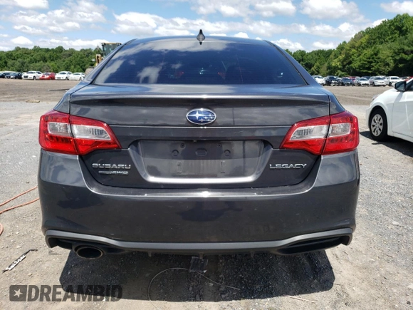2018 Subaru Legacy Premium with VIN 4S3BNAF67J3044881, listed as a Copart auction lot 60418344 with 126,141 mi miles and Salvage Title. Bid and sale history available at DreamBid. Image 6.