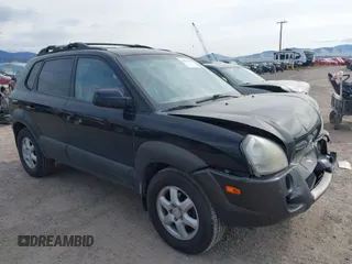 2005 Hyundai Tucson GLS with VIN KM8JN72D65U192566, listed as a IAAI auction lot 40457875 with 177,352 mi miles. Bid and sale history available at carsss.com. Image 1.