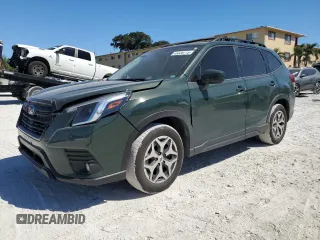 2024 Subaru Forester Premium with VIN JF2SKADC1RH514310, listed as a Copart auction lot 49339715 with 33,838 mi miles and Salvage Title. Bid and sale history available at carsss.com. Image 1.