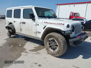 2021 Jeep Wrangler Unlimited Rubicon with VIN 1C4HJXFG7MW531678, listed as a IAAI auction lot 41781874 with 32,440 mi miles and . Bid and sale history available at DreamBid. Image 1.