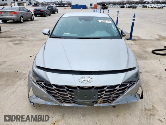 2023 Hyundai Elantra SEL with VIN 5NPLS4AG1PH119733, listed as a Copart auction lot 45302185 with 28,438 mi miles and Salvage Title. Bid and sale history available at DreamBid. Image 5.