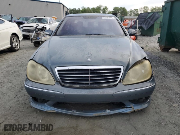 2006 Mercedes-Benz S 500 z VIN WDBNG75J06A462457, wystawiony jako Copart lot #53115985 z przebiegiem Nie podano mil oraz Szkody całkowita. Historia ofert i sprzedaży dostępna na DreamBid. Obrazek 5.