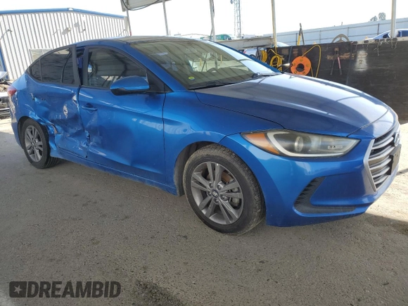 2017 Hyundai Elantra SE with VIN 5NPD84LF3HH020307, listed as a Copart auction lot 51839375 with 112,522 mi miles and Salvage title. Bid and sale history available at DreamBid. Image 4.