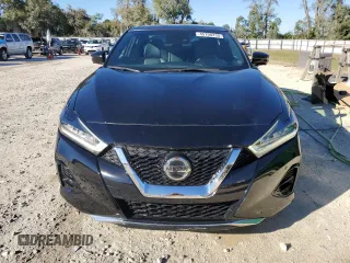 2019 Nissan Maxima SV with VIN 1N4AA6AVXKC374931, listed as a Copart auction lot 45708235 with 35,895 mi miles and Salvage Title. Bid and sale history available at DreamBid. Image 5.