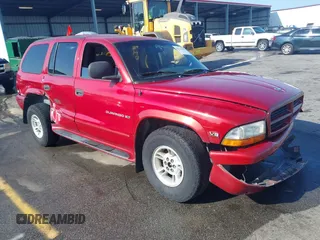 2000 Dodge Durango z VIN 1B4HS28N4YF234866, wystawiony jako IAAI lot #42172298 z przebiegiem 368 009 mil mil oraz . Historia ofert i sprzedaży dostępna na DreamBid. Obrazek 1.