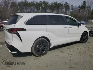 2022 Toyota Sienna XSE with VIN 5TDDRKEC2NS094411, listed as a Copart auction lot 46491605 with 72,740 mi miles and Salvage title. Bid and sale history available at DreamBid. Image 3.