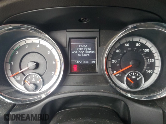 2013 Dodge Durango Crew with VIN 1C4SDJDT9DC538529, listed as a Copart auction lot 88201115 with 142,753 mi miles and Salvage title. Bid and sale history available at DreamBid. Image 9.
