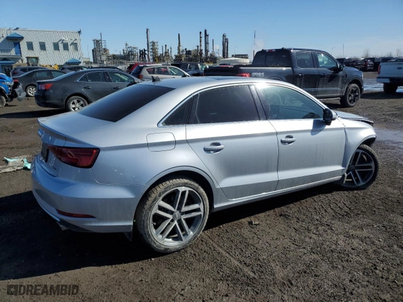 2020 Audi A3 Sedan S line Premium with VIN WAUBEGFF1LA064025, listed as a Copart auction lot 49302685 with 104,733 mi miles and Salvage Title. Bid and sale history available at carsss.com. Image 3.