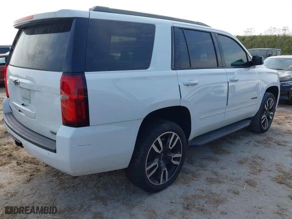 2018 Chevrolet Tahoe Premier with VIN 1GNSCCKJ8JR306827, listed as a IAAI auction lot 40614975 with 1 mi miles. Bid and sale history available at carsss.com. Image 4.