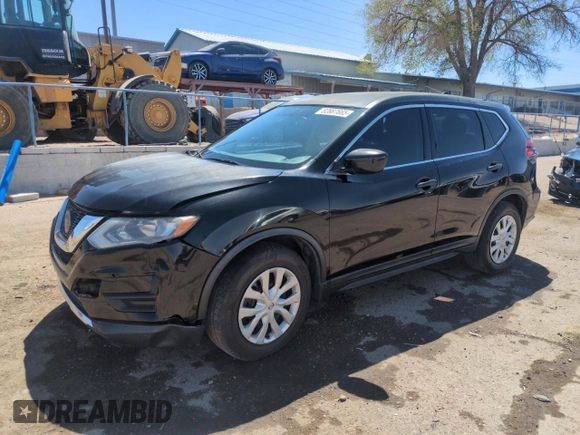 2018 Nissan Rogue SV with VIN KNMAT2MT2JP561367, listed as a Copart auction lot 52887665 with 62,575 mi miles and Salvage Title. Bid and sale history available at carsss.com. Image 1.