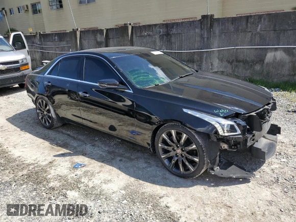 2017 Cadillac CTS Sedan Luxury RWD with VIN 1G6AR5SX9H0208376, listed as a Copart auction lot 70767664 with 76,760 mi miles and Salvage Title. Bid and sale history available at carsss.com. Image 4.