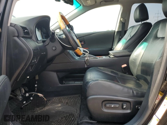 2011 Lexus RX 350 with VIN 2T2BK1BA9BC093202, listed as a Copart auction lot 62410975 with 131,984 mi miles and Salvage title. Bid and sale history available at DreamBid. Image 7.