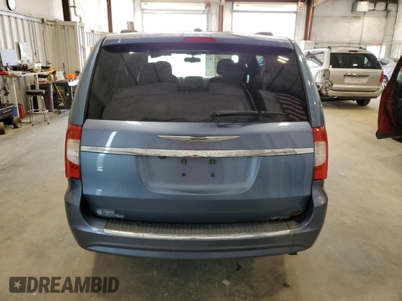 2012 Chrysler Town & Country Touring with VIN 2C4RC1BG1CR135934, listed as a Copart auction lot 54976745 with 194,817 mi miles and Clean Title. Bid and sale history available at carsss.com. Image 6.
