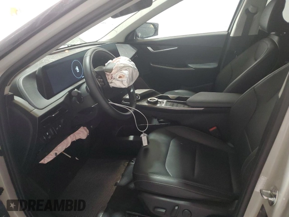 2024 Kia EV6 Wind with VIN KNDC34LA2R5192134, listed as a Copart auction lot 54619775 with 28,630 mi miles and Clean Title. Bid and sale history available at DreamBid. Image 7.