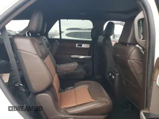 2023 Ford Explorer King Ranch with VIN 1FM5K7LC1PGB48735, listed as a Copart auction lot 50936445 with 8,265 mi miles and Salvage Title. Bid and sale history available at carsss.com. Image 11.