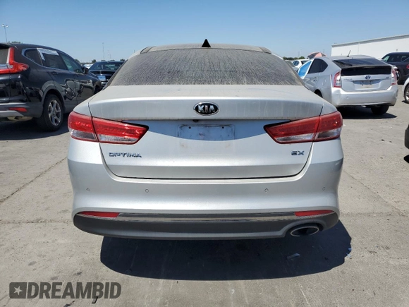 2017 Kia Optima EX with VIN 5XXGU4L33HG135175, listed as a Copart auction lot 65357445 with 54,292 mi miles and Clean title. Bid and sale history available at DreamBid. Image 6.