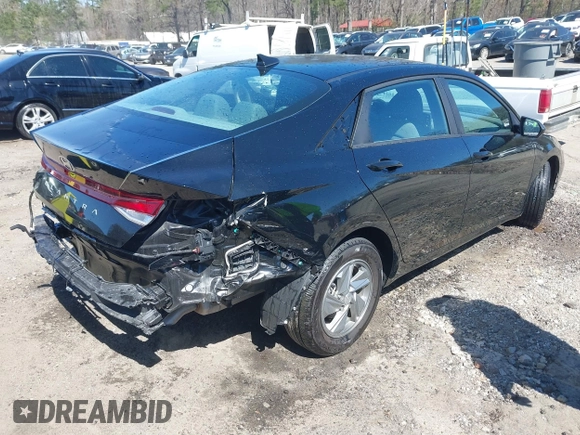 2024 Hyundai Elantra SE with VIN KMHLL4DG3RU772187, listed as a IAAI auction lot 41788149 with 7,673 mi miles and . Bid and sale history available at DreamBid. Image 4.