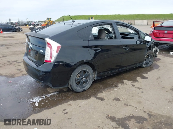 2015 Toyota Prius Four with VIN JTDKN3DU5F0454293, listed as a IAAI auction lot 41841590 with 121,738 mi miles. Bid and sale history available at carsss.com. Image 4.
