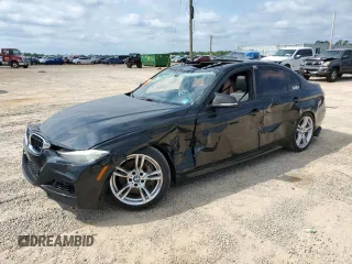 2014 BMW 3 Series 335i with VIN WBA3A9G57ENS65098, listed as a Copart auction lot 53063555 with 0 mi miles and Clean Title. Bid and sale history available at carsss.com. Image 1.