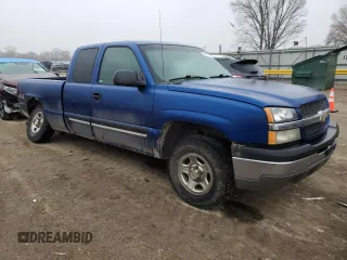 2004 Chevrolet Silverado 1500 with VIN 1GCEK19TX4E196850, listed as a Copart auction lot 43397015 with 156,773 mi miles and Salvage Title. Bid and sale history available at DreamBid. Image 4.