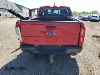 2021 Ford Ranger XL with VIN 1FTER4FH0MLD22397, listed as a Copart auction lot 57234845 with Not provided miles and Non repairable. Bid and sale history available at DreamBid. Image 6.