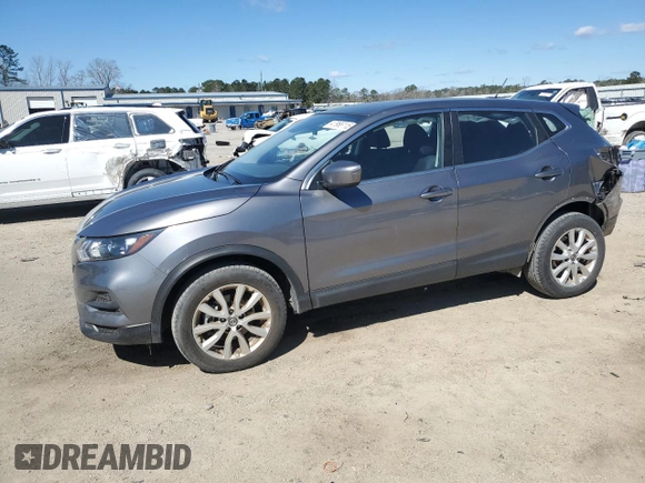 2022 Nissan Rogue S with VIN JN1BJ1AV5NW345005, listed as a Copart auction lot 47966115 with 12,477 mi miles and Salvage title. Bid and sale history available at DreamBid. Image 1.