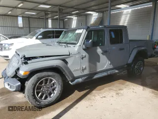 2023 Jeep Gladiator Overland with VIN 1C6HJTFG2PL542657, listed as a Copart auction lot 63384465 with 29,728 mi miles and Non repairable. Bid and sale history available at DreamBid. Image 1.
