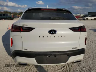 2023 Infiniti QX55 Luxe z VIN 3PCAJ5JR2PF124617, wystawiony jako Copart lot #43181985 z przebiegiem 12 809 mil mil oraz Nie do naprawy • Non repairable. Historia ofert i sprzedaży dostępna na DreamBid. Obrazek 6.