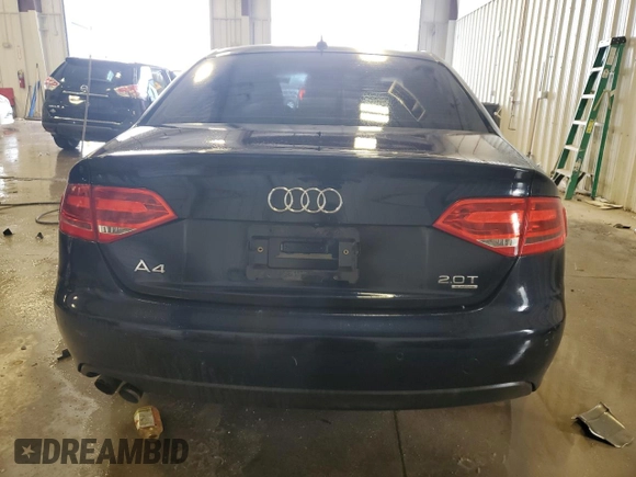 2009 Audi A4 2.0T Prem Plus with VIN WAUSF78K49N037569, listed as a Copart auction lot 44010005 with 169,591 mi miles and Clean Title. Bid and sale history available at carsss.com. Image 6.