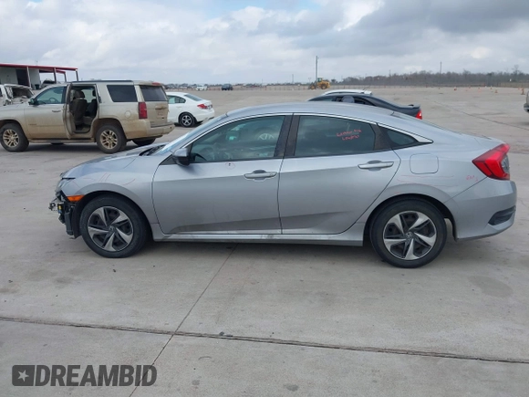 2020 Honda Civic LX z VIN 19XFC2F68LE001482, wystawiony jako IAAI lot #41484428 z przebiegiem 97 604 mil mil oraz . Historia ofert i sprzedaży dostępna na DreamBid. Obrazek 14.