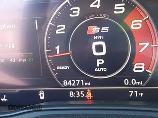 2019 Audi S5 Prestige z VIN WAUR4AF56KA058869, wystawiony jako IAAI lot #42239677 z przebiegiem 84 271 mil mil oraz . Historia ofert i sprzedaży dostępna na DreamBid. Obrazek 15.
