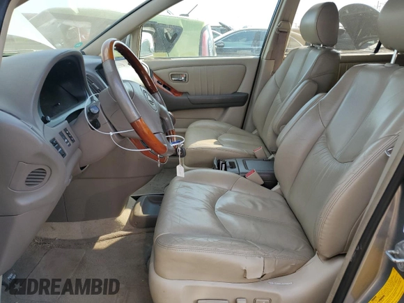 2001 Lexus RX 300 with VIN JTJHF10U810190848, listed as a Copart auction lot 69218754 with 96,814 mi miles and Clean Title. Bid and sale history available at DreamBid. Image 7.