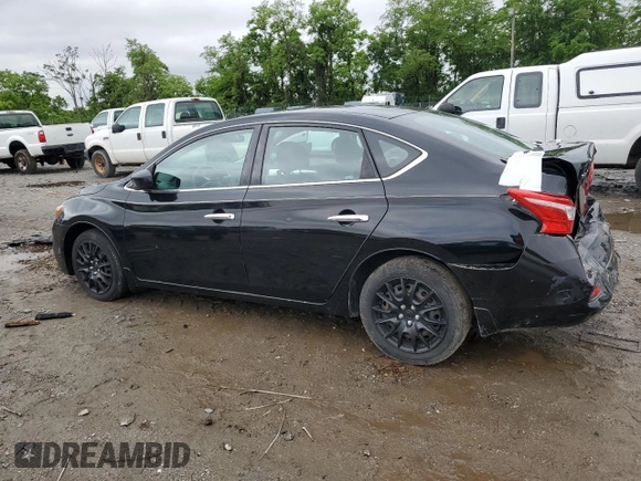 2017 Nissan Sentra S with VIN 3N1AB7AP5HY352479, listed as a Copart auction lot 58863705 with 103,983 mi miles and Salvage title. Bid and sale history available at DreamBid. Image 2.