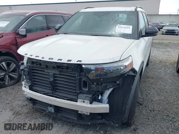 2020 Ford Explorer ST with VIN 1FM5K8GC0LGA44781, listed as a IAAI auction lot 41674321 with 45,950 mi miles. Bid and sale history available at carsss.com. Image 12.