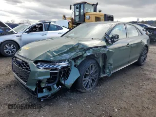2023 Audi S4 Premium Plus z VIN WAUB4AF49PA074578, wystawiony jako Copart lot #42265474 z przebiegiem 6 057 mil mil oraz . Historia ofert i sprzedaży dostępna na DreamBid. Obrazek 1.