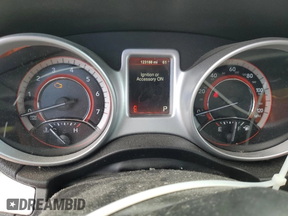 2014 Dodge Journey American Value Pkg with VIN 3C4PDCAB6ET278237, listed as a Copart auction lot 51801575 with 123,188 mi miles and Clean Title. Bid and sale history available at carsss.com. Image 9.