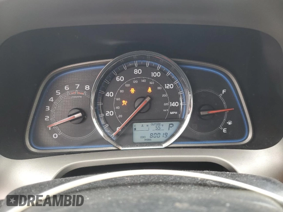 2013 Toyota RAV4 Limited with VIN 2T3DFREV8DW072137, listed as a Copart auction lot 47448335 with 80,019 mi miles and Salvage Title. Bid and sale history available at carsss.com. Image 9.