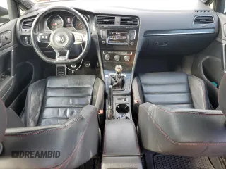 2015 Volkswagen Golf GTI S with VIN 3VW5T7AU3FM033956, listed as a Copart auction lot 75468044 with 131,095 mi miles and Salvage Title. Bid and sale history available at carsss.com. Image 8.