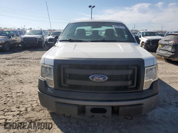 2013 Ford F-150 XL with VIN 1FTMF1EM6DFC81676, listed as a Copart auction lot 44700115 with 105,548 mi miles and Salvage Title. Bid and sale history available at carsss.com. Image 5.