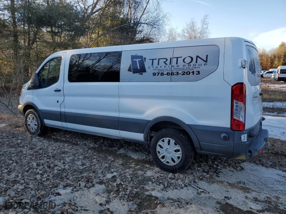 2017 Ford Transit Wagon XL with VIN 1FBZX2ZM0HKB14380, listed as a Copart auction lot 47035945 with 203,607 mi miles and Clean Title. Bid and sale history available at carsss.com. Image 2.