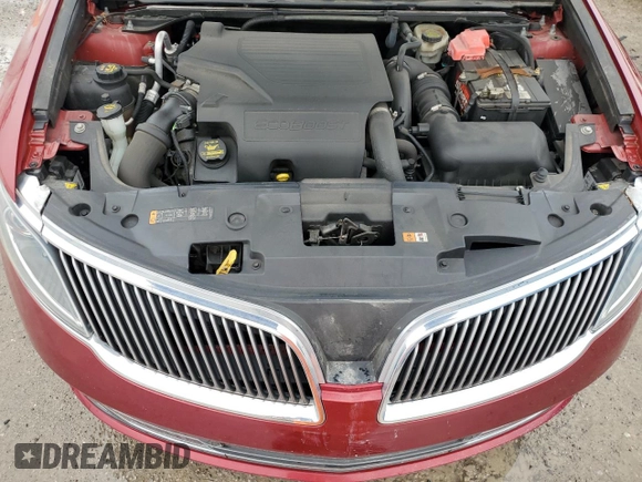 2013 Lincoln MKS EcoBoost with VIN 1LNHL9FTXDG606799, listed as a Copart auction lot 57469995 with 80,168 mi miles and Salvage title. Bid and sale history available at DreamBid. Image 11.