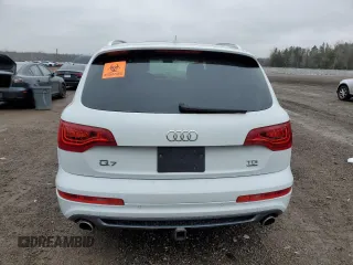 2015 Audi Q7 3.0L TDI Vorsprung Edition with VIN WA1WMCFE7FD023399, listed as a Copart auction lot 83018754 with 0 mi miles and Salvage Title. Bid and sale history available at carsss.com. Image 6.